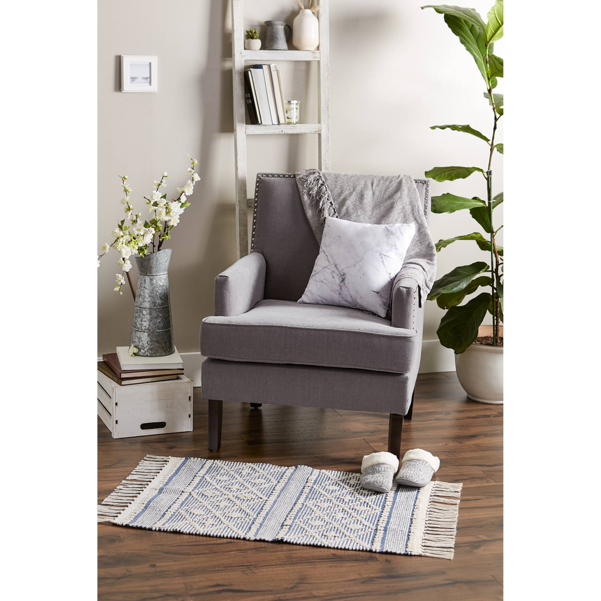 DII® Diamond Textured Hand-Loomed Rug